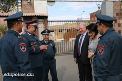 The representatives of the USA embassy to Armenia visited to the Educational Complex