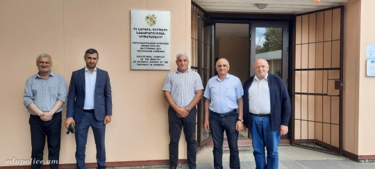 Կրթահամալիրի ղեկավար կազմն այցելել է Ստեփանավանի ուսումնական մասնաշենք