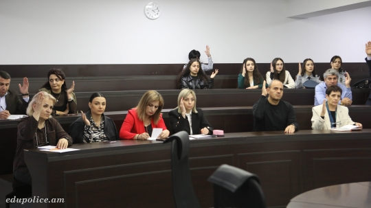 Գիտական խորհրդի հերթական նիստը