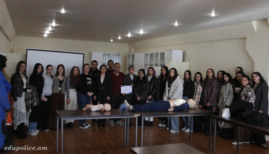 ԵՊՀ ուսանողները ՀՀ ՆԳՆ կրթահամալիրում
