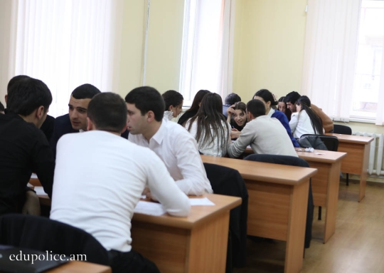 Մրցապայքարում ՆԳՆ կրթհամալիրի գիտակներն են․ անցկացվեց «Ի՞նչ, որտե՞ղ, ե՞րբ» ինտելեկտուալ խաղի հերթական խաղաշրջանը