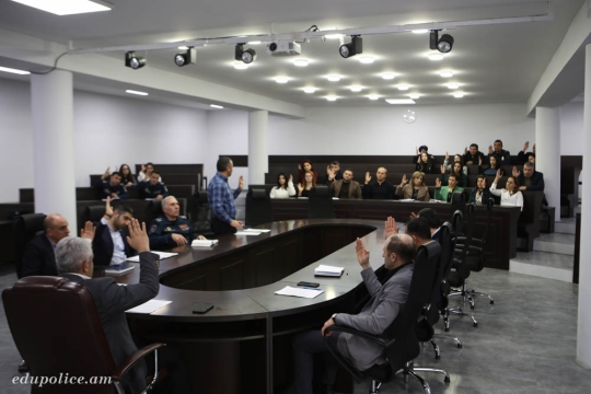 Կայացել է ՆԳՆ կրթահամալիրի գիտական խորհրդի հերթական նիստը