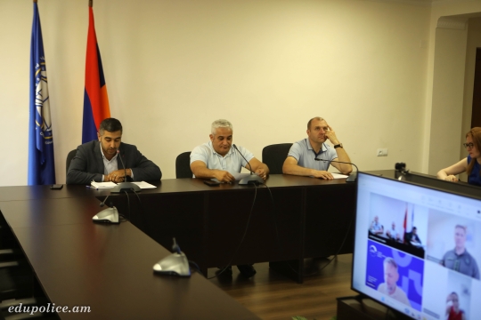 Քննարկվել են սահմանապահ ծառայության մասնագիտական կրթության զարգացման ուղղությունները ԵՄ գործընկերների հետ